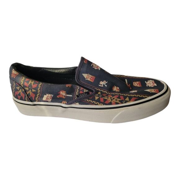 Vans X Nintendo Legend Of Zelda Parisian Classic Slip On Sneak Size M 8 , W 9.5 main image 2